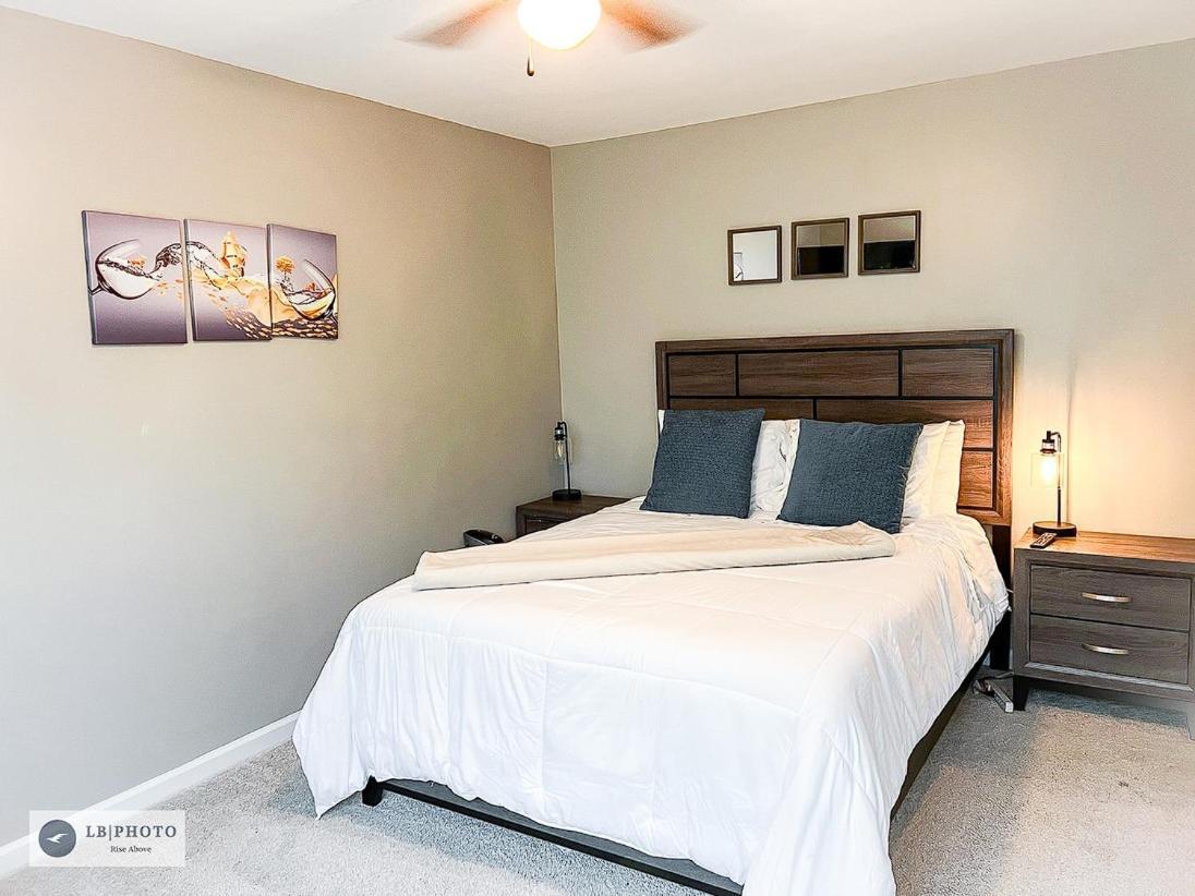4 - Bed Home With Cali King Bed, 12 Mins To Dtwn Atlanta Eksteriør bilde